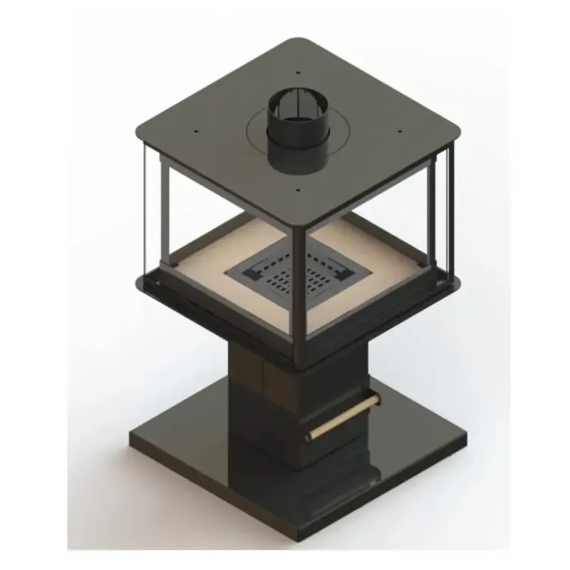 Chimenea Exterior 4D A.Caminetti