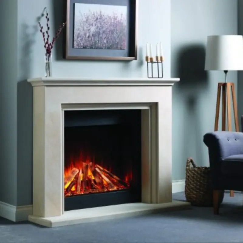 Imagen producto en chimenea tradicional Lux 75