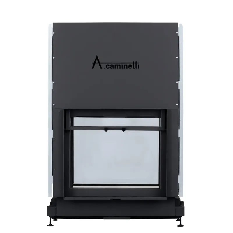 Chimenea de Leña A.Caminetti Flat W 75 X 60 Tunel