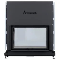 Chimenea de Leña A.Caminetti Flat W 120 X 60 Tunel