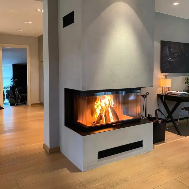 Chimenea de Leña A.Caminetti Crystal 90 MAX