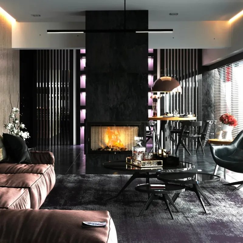 Chimenea de Leña A.Caminetti Crystal 110 MAX