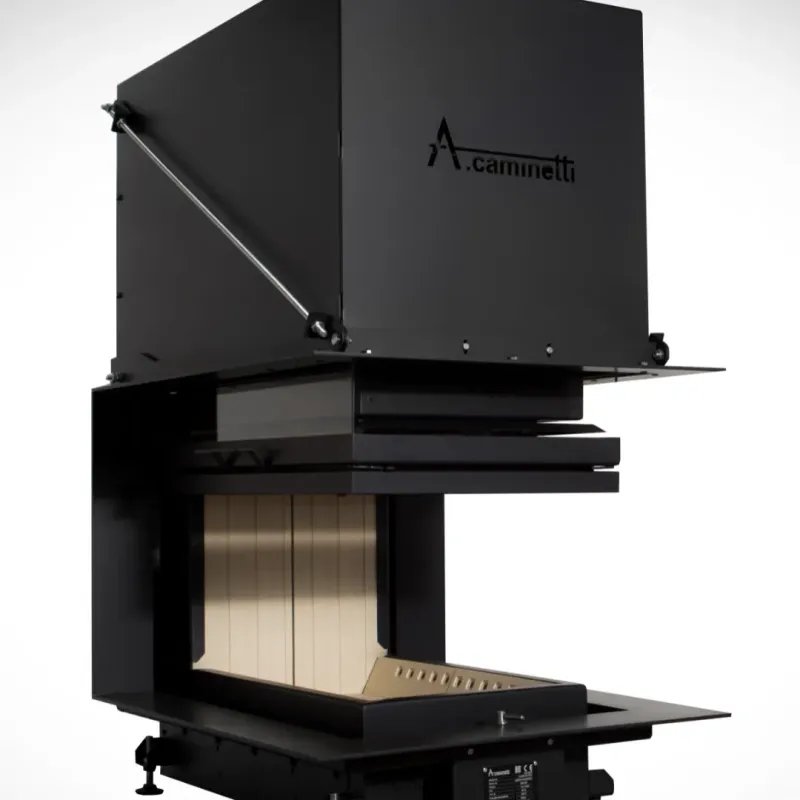Chimenea de Leña A.Caminetti Crystal 3D Max