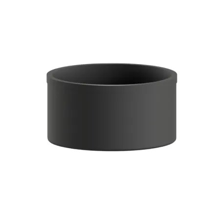 Colector Silicona 80 mm Pellets Negro
