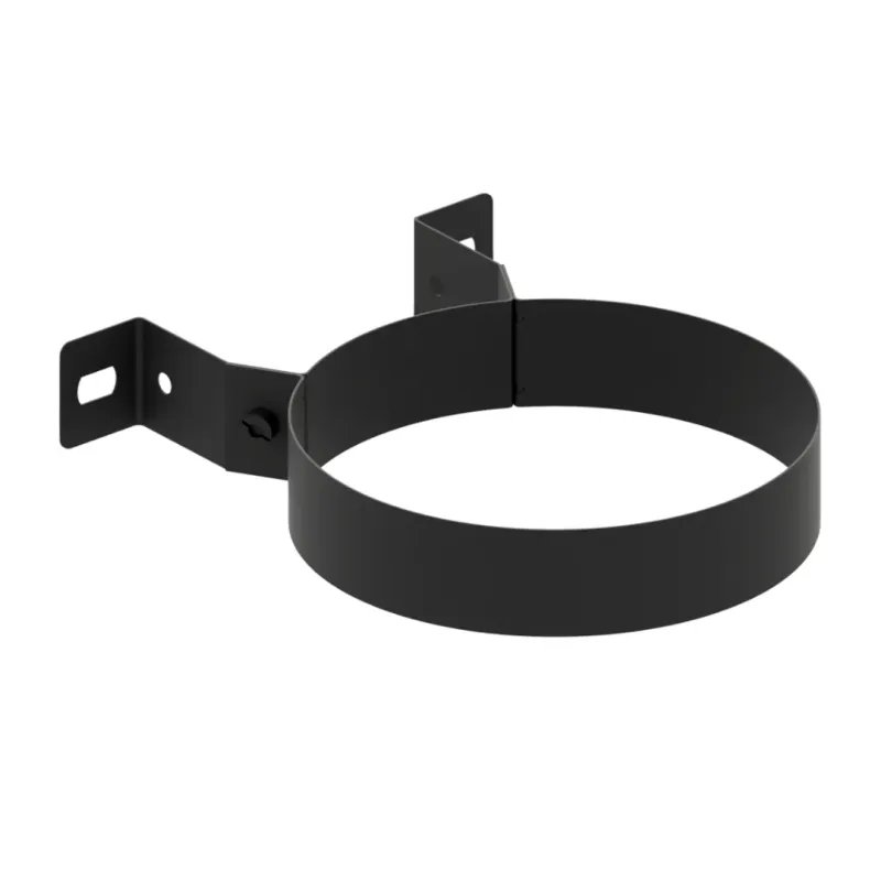 Soporte Mural Atornillar Pellet Vitrificado Negro