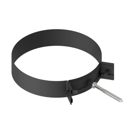 Soporte M8 Pellet Leña Vitrificado Negro