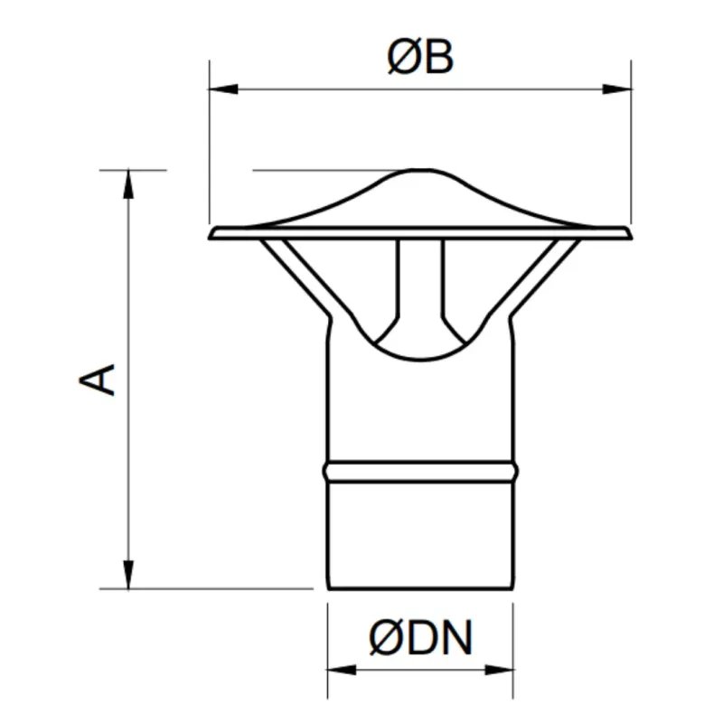 Terminal Chino Pellet Vitrificado Negro