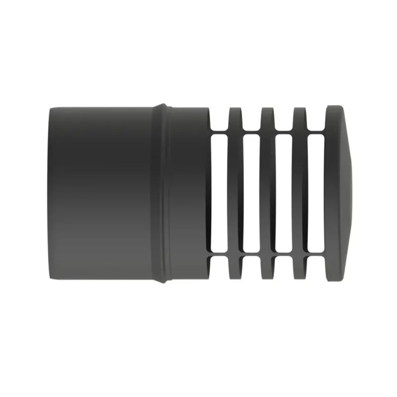 Terminal Descarga Horizontal Pellet Vitrificado Negro