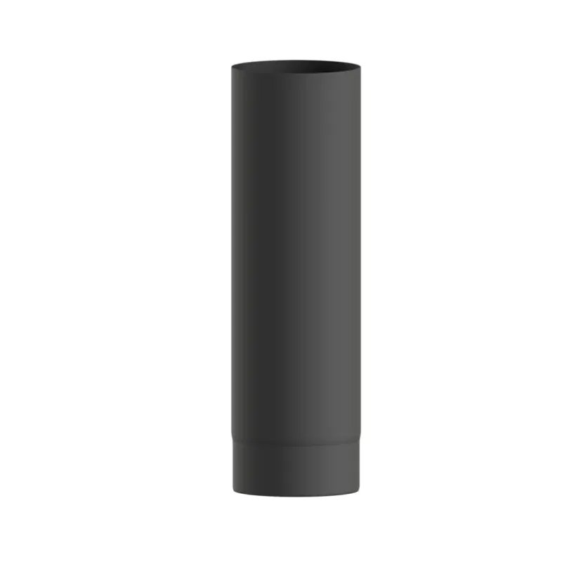 Módulo Recto 1000 MM Premiun Leña Vitrificado Negro