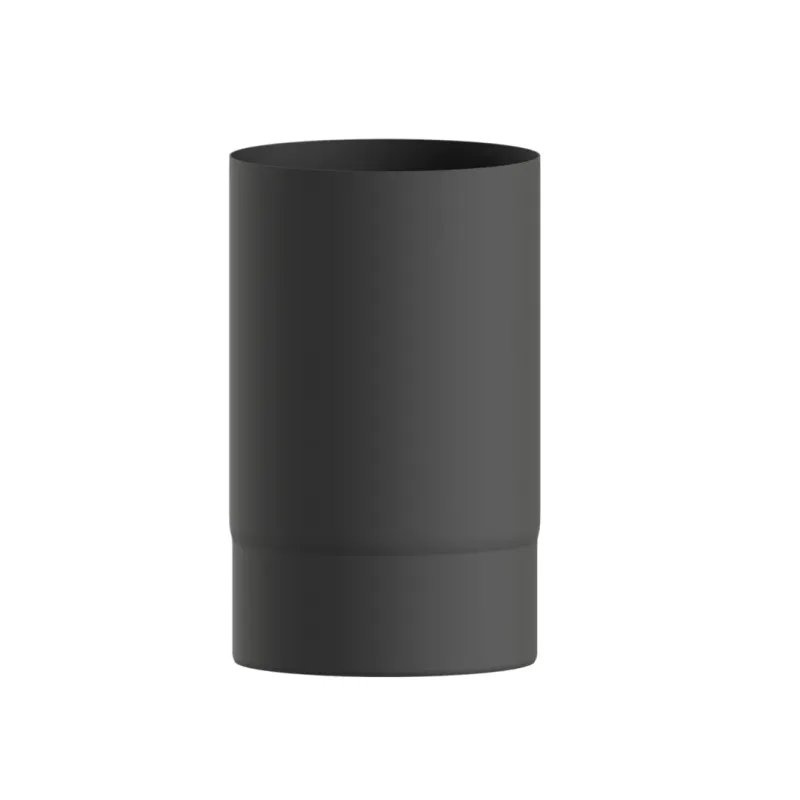 Módulo Recto 250 MM Premium Leña Vitrificado Negro