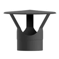 Terminal Chino Premium Leña Vitrificado Negro