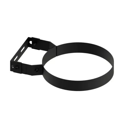 Soporte Mural Atornillar Pellet Leña Vitrificado Negro DW 316L