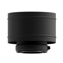 Terminal Antirrevocante Pellet Leña Vitrificado Negro DW 304