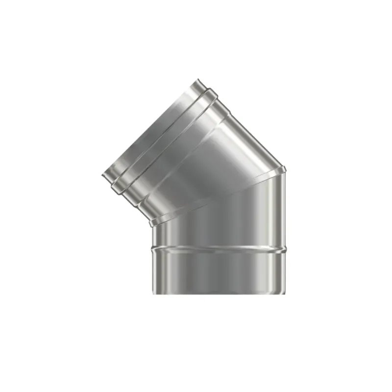 Codo 45º Leña Inox SW 304