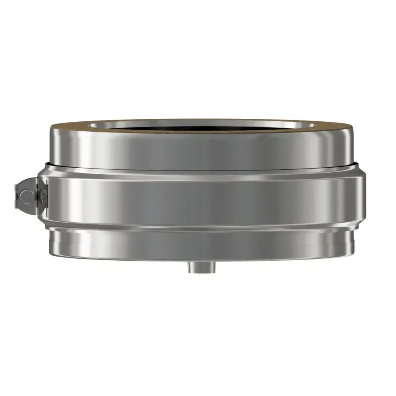 Colector Desagüe Pellet Leña Inox Doble DW 316L