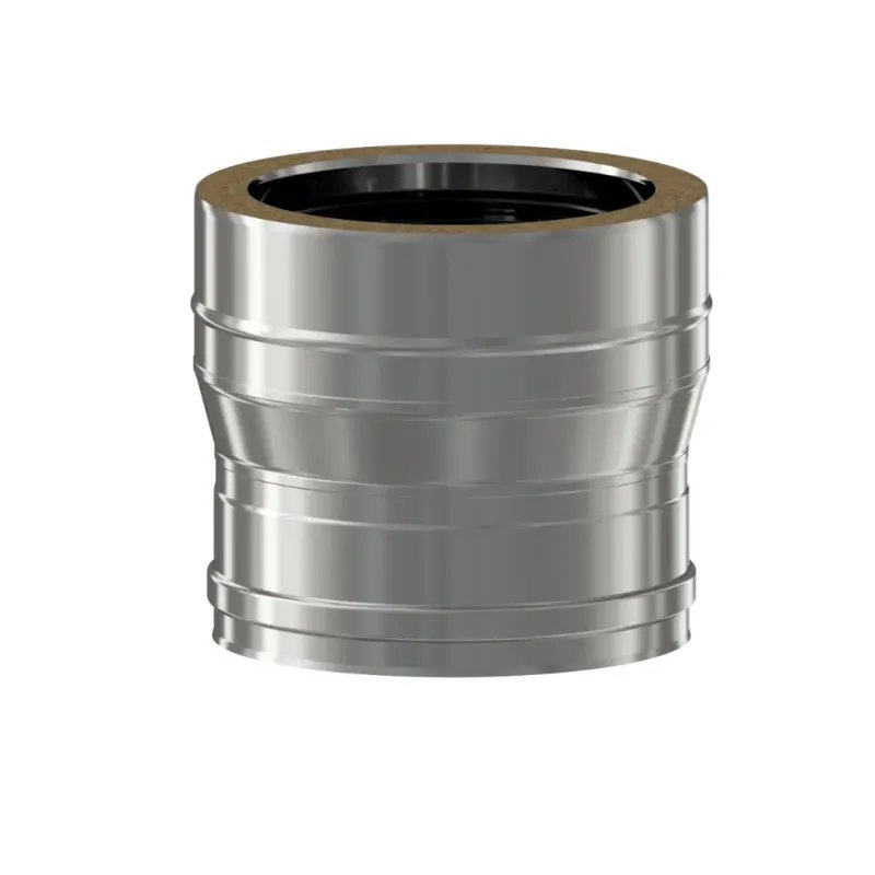 Ampliación Pellet Leña Inox Doble DW 316L