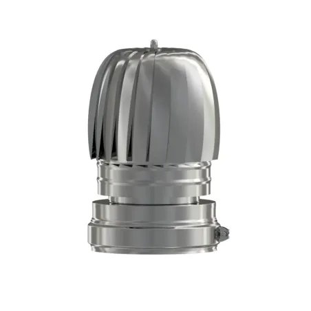 Terminal Extractor Pellet Leña Inox Doble DW 304