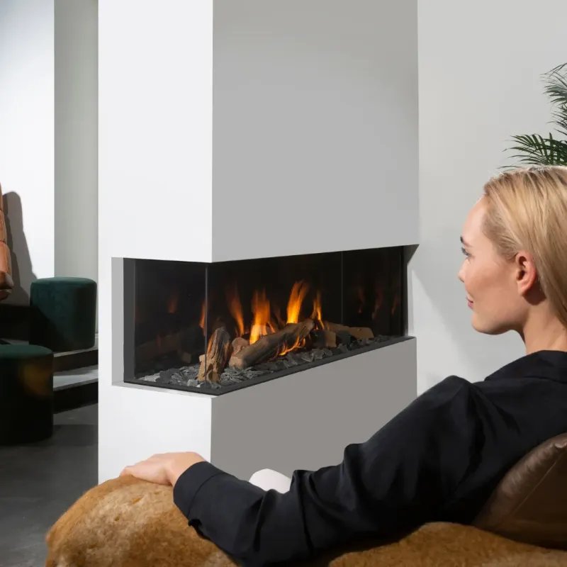 Imagen Producto Chimenea de Gas Summum 140 Corner (Izquierda)