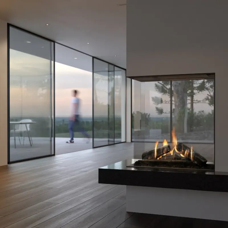 Chimenea de Gas Element 4 Sky Small Room Divider