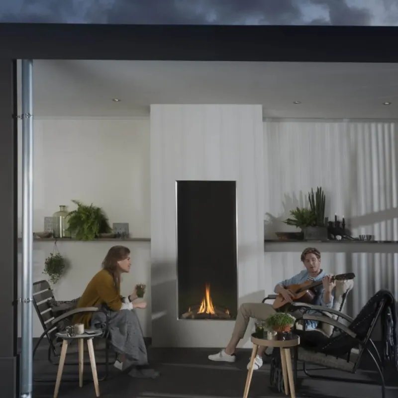 Chimenea de Gas Element 4 Sky Large Front Exterior
