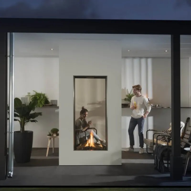 Chimenea de Gas Element 4 Sky Large Tunnel Exterior