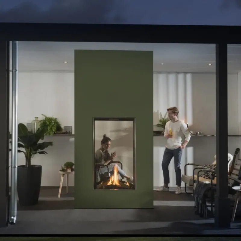 Chimenea de Gas Element 4 Sky Medium Tunnel Exterior