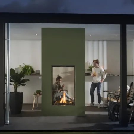 Imagen Producto Chimenea de Gas Sky Medium Tunnel Exterior