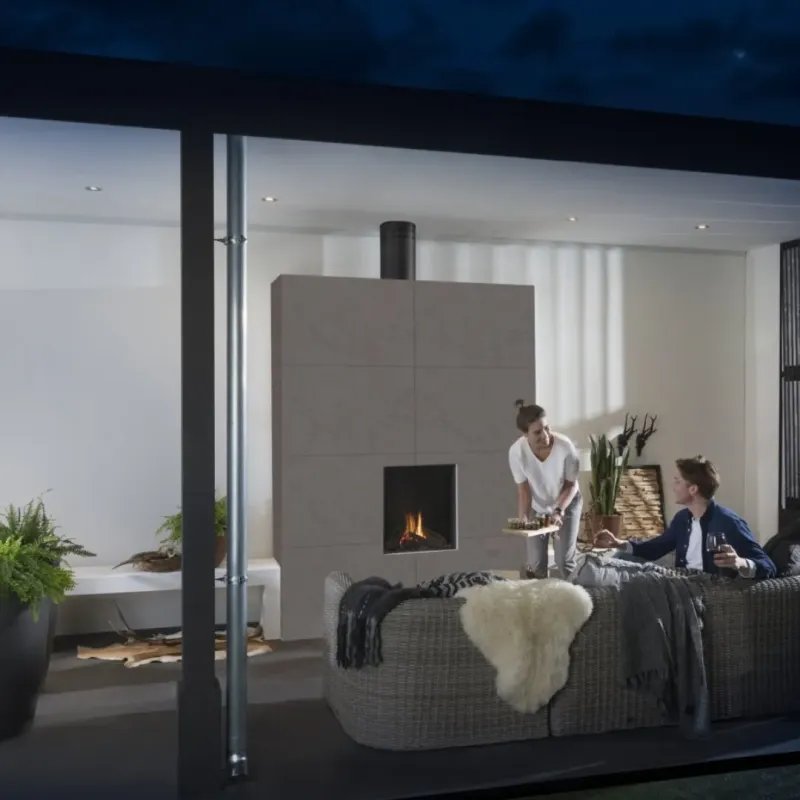 Chimenea de Gas Element 4 Sky Small Front Exterior