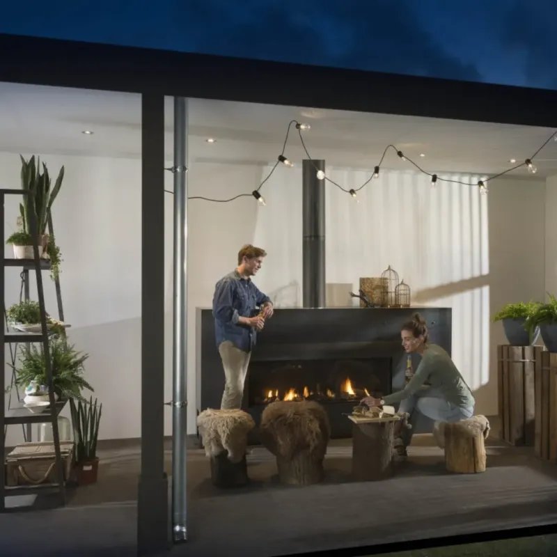 Chimenea de Gas Element 4 Modore 140 Exterior